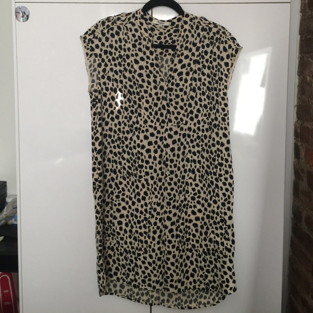 Madewell printed shift dress